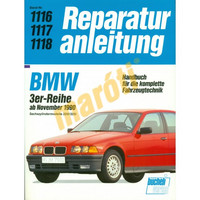 BMW JAVÍTÁSI KÉZIKÖNYV, BMW 3 SZÉRIA (1990-)320i,325i (NÉMET NYELVŰ) kép, fotó